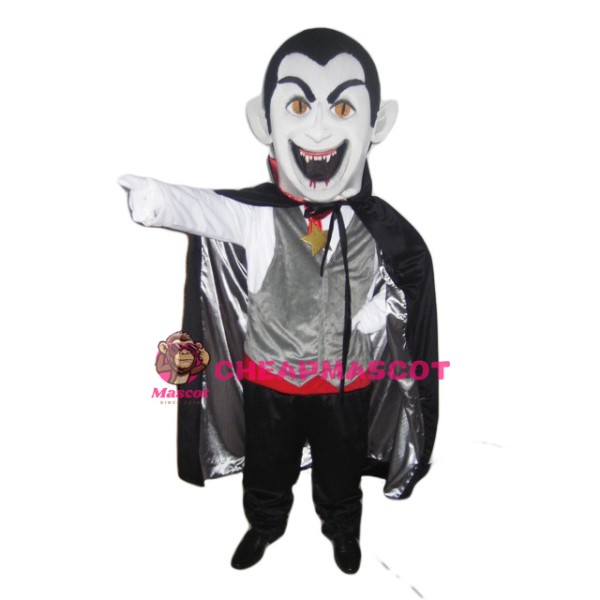 Halloween Vampire Mascot Costume