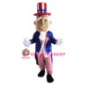 Uncle Sam Mascot Costume