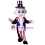 Cute Uncle Sam Mascot Costume