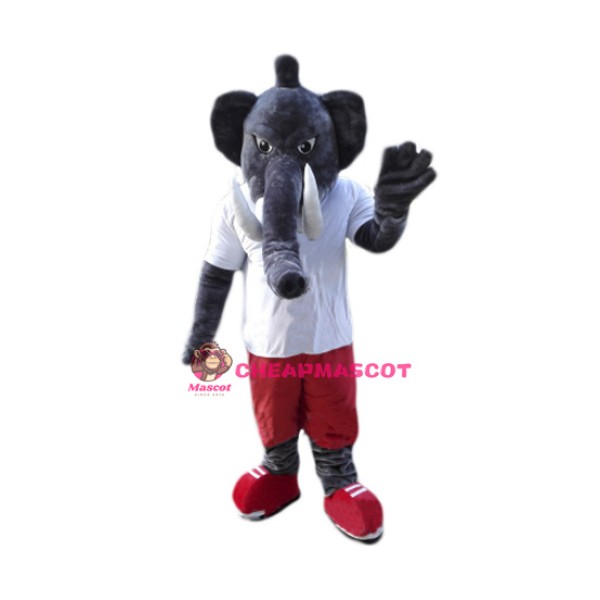 Power Elephant Mascot Costume