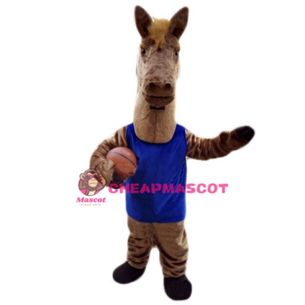 Basketball Horse Mascot Costume