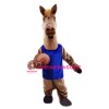 Basketball Horse Mascot Costume
