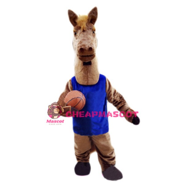 Basketball Horse Mascot Costume