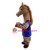 Basketball Horse Mascot Costume