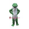 Plush Green Frog Mascot Costume