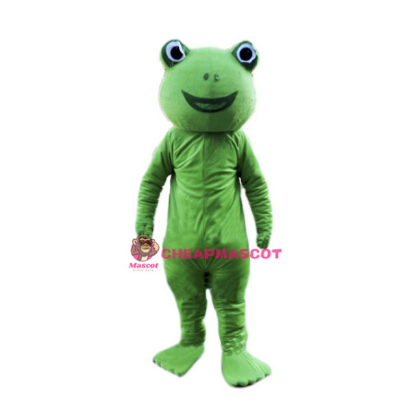 Cheap Green Frog Mascot Costume