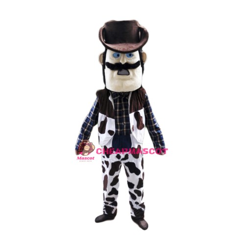 Power Cowboy Mascot Costume