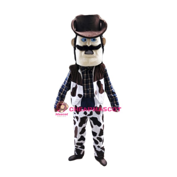 Power Cowboy Mascot Costume