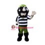 Green Pirate Mascot Costume