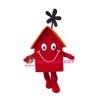 Red House Mascot Costume