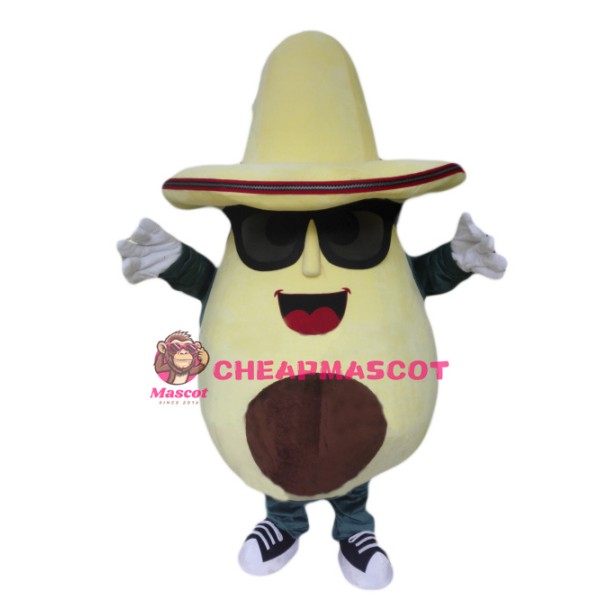 Avocado Mascot Costume