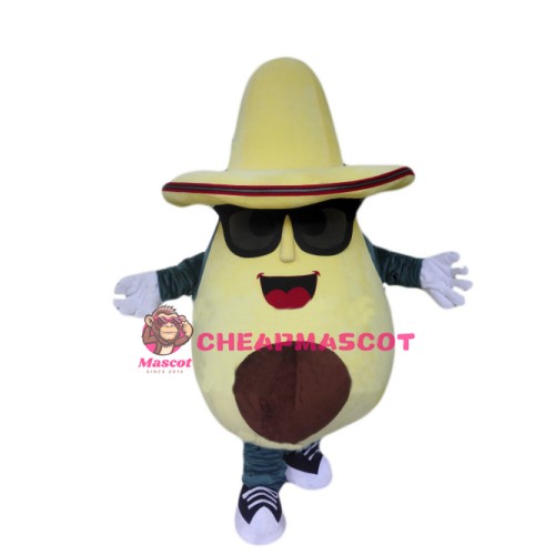 Avocado Mascot Costume