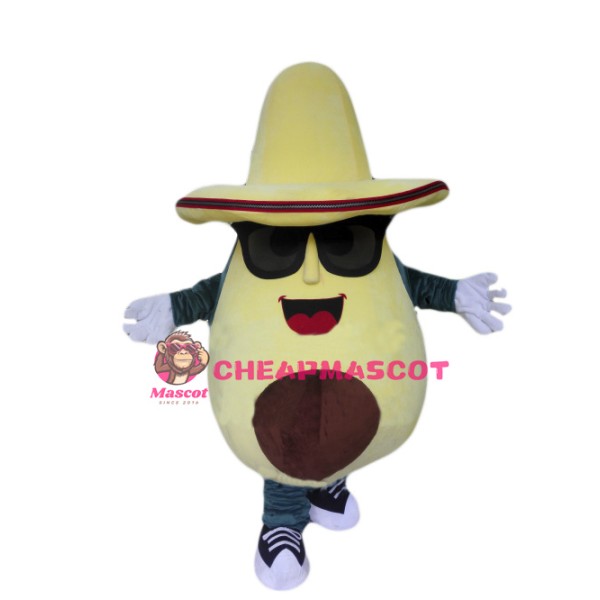 Avocado Mascot Costume