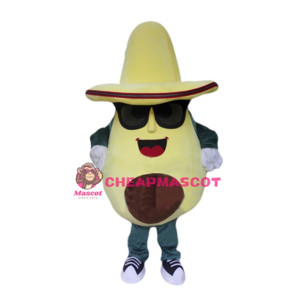 Avocado Mascot Costume
