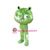 Green Pig Mascot Costume