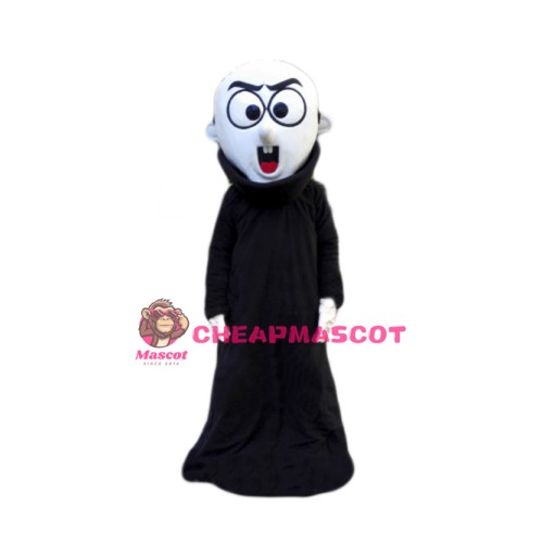 Black Devil Monster Mascot Costume