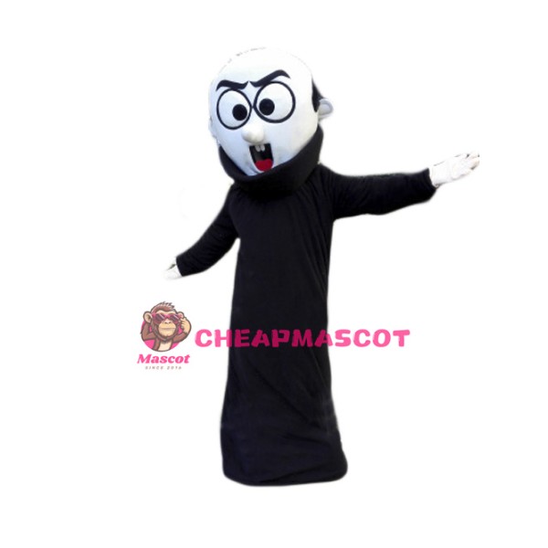 Black Devil Monster Mascot Costume