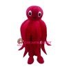 Red Octopus Mascot Costume