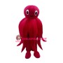 Red Octopus Mascot Costume