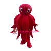 Red Octopus Mascot Costume