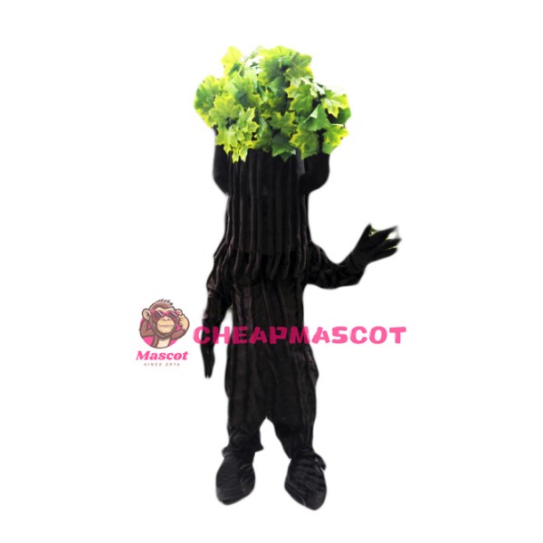 Green Tree Mascot Costume
