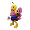 Friendly Lightweight Butterfly Mascot Costume