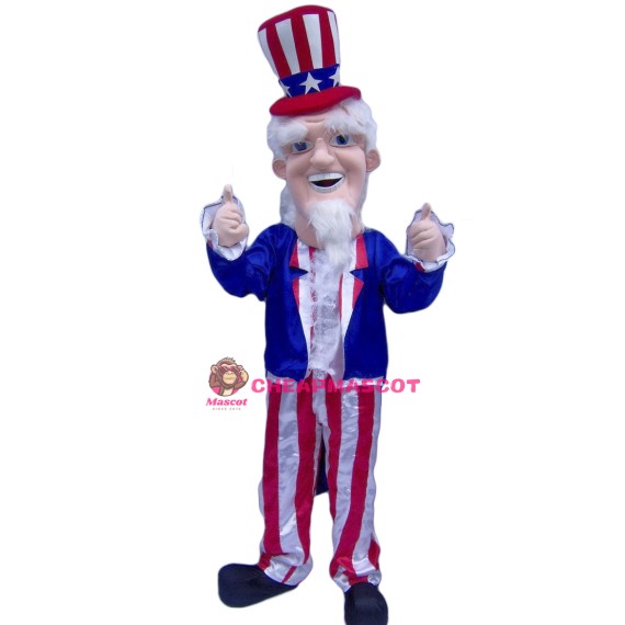 Uncle Sam Mascot Costume
