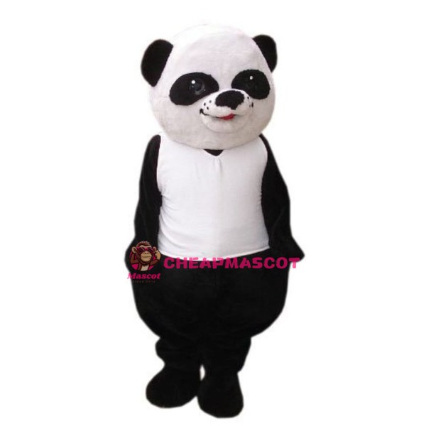 Cute Lightweight Panda Bear Mascot Costume