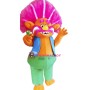 King Peppy Troll Mascot Costume