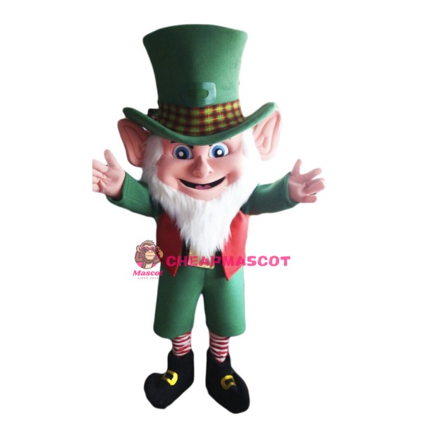 Cute Leprechaun Mascot Costume
