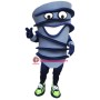 Happy Lightweight Tornado Mascot Costume