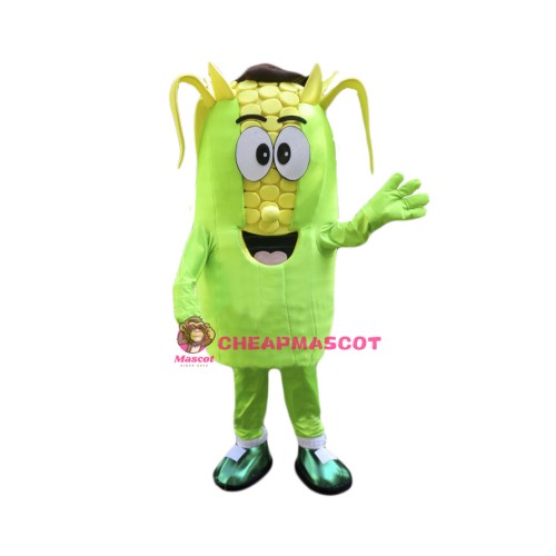 Happy Corn Mascot Costume