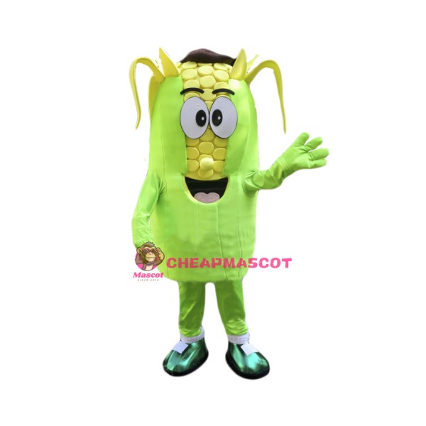 Happy Corn Mascot Costume