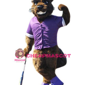 College Beaver Mascot Costume