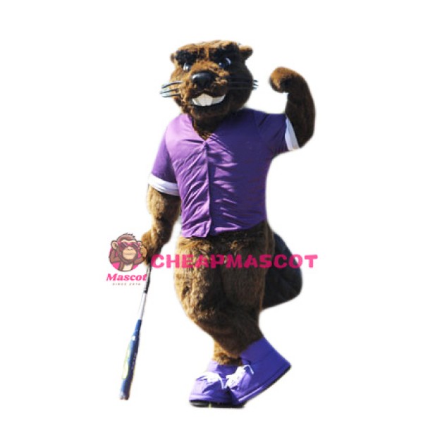 College Beaver Mascot Costume