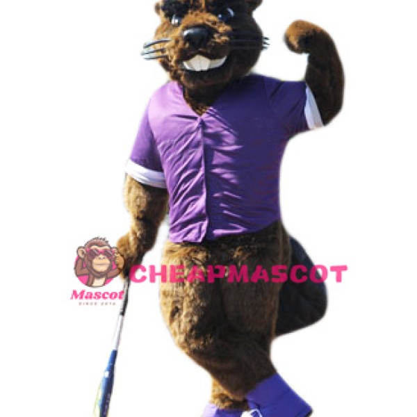 College Beaver Mascot Costume