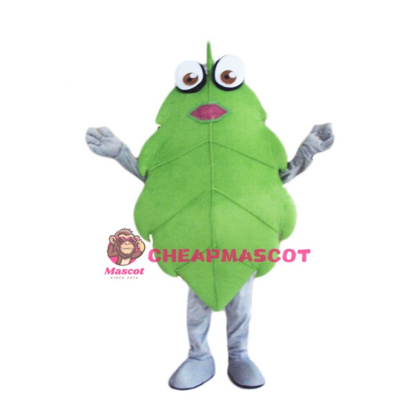 Green Leaves Mascot Costume