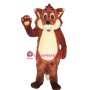 Happy Red Fox Mascot Costume