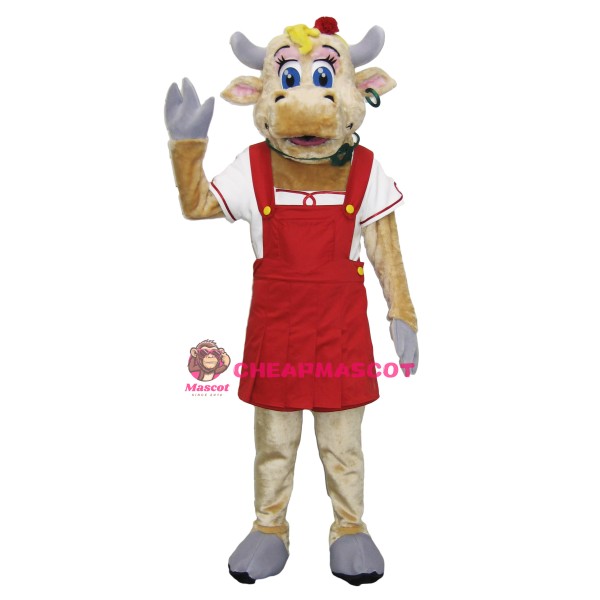 Female Cow Mascot Costume