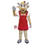 Female Cow Mascot Costume
