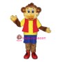 Smiling Monkey Mascot Costume