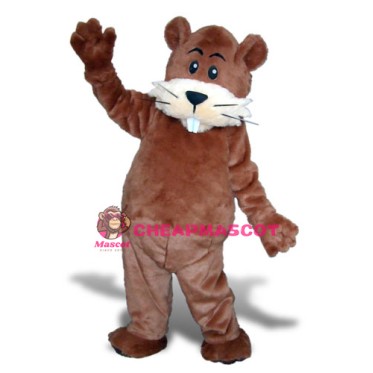 Brand New Beaver Mascot Costume