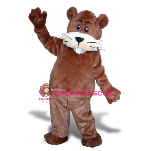 Brand New Beaver Mascot Costume