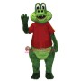 Happy Lightweight Crocodile Mascot Costume