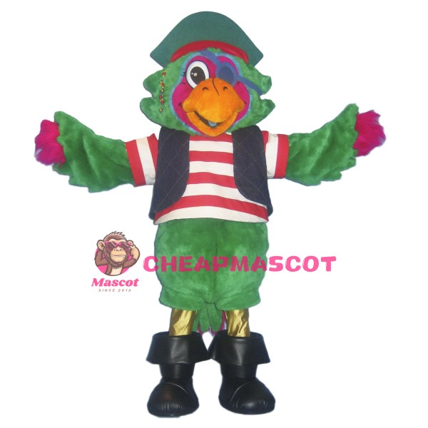 Happy Lightweight Parrot Mascot Costume