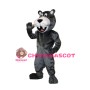 Happy Black Panther Mascot Costume