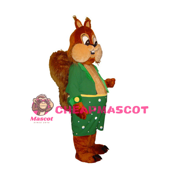 Happy Lightweight Squirrel Mascot Costume