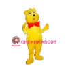 Yellow Lightweight Bear Mascot Costume