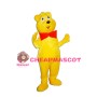 Yellow Lightweight Bear Mascot Costume