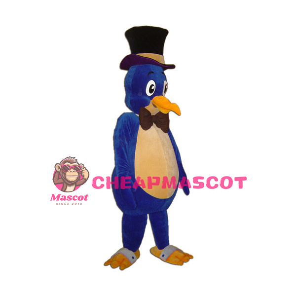 Blue Bird Mascot Costume